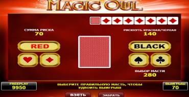 Magic Owl: Juego de riesgo