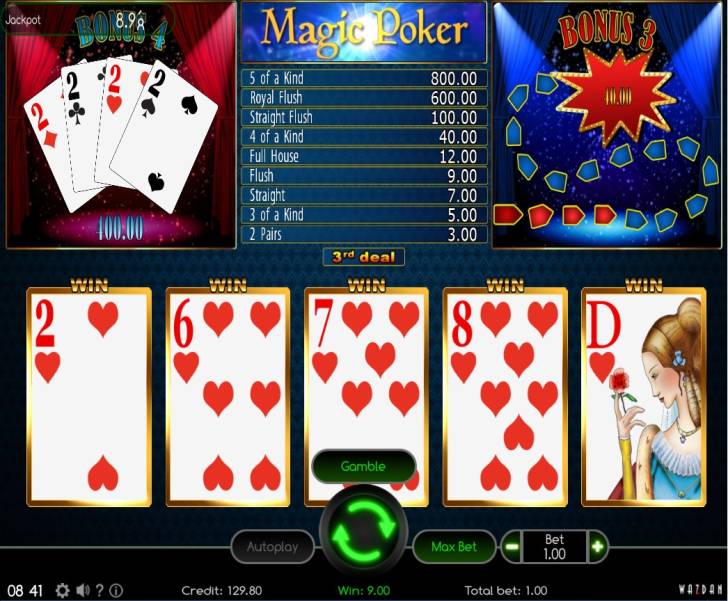 Magic Poker en línea
