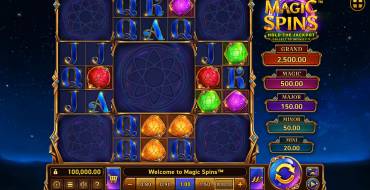 Magic Spins: Máquina tragaperras