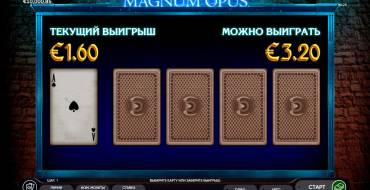 Magnum Opus: Juego de riesgo