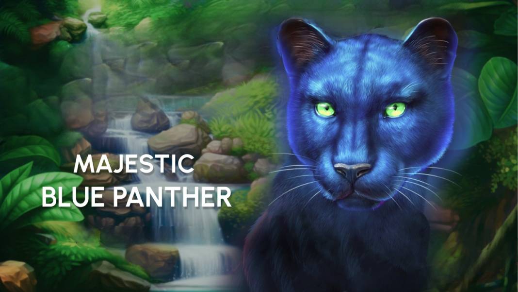 Majestic Blue Panther