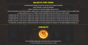 Majestic Fury Megaways Unleashed: Tiradas gratuitas y/o re-giros