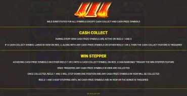 Majestic Fury Win Stepper: Juegos de bonificación