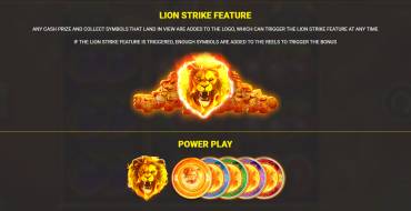 Majestic Fury Win Stepper: Juegos de bonificación