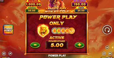 Majestic Fury Win Stepper: Características únicas