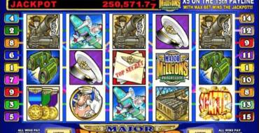 Major Millions 5 Reel - Progressive: Máquina tragaperras