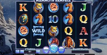 Mammoth Rampage: Máquina tragaperras