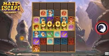 Maze Escape Megaways: Interfaz