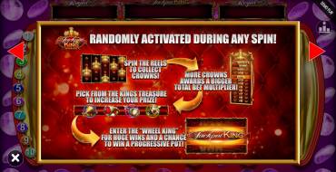 Mega Bars Jackpot King: Características únicas