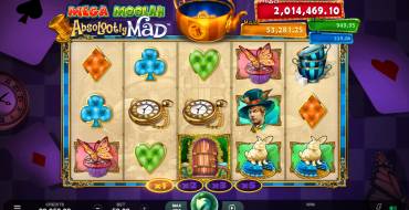 Mega Moolah Absolootly Mad: Características