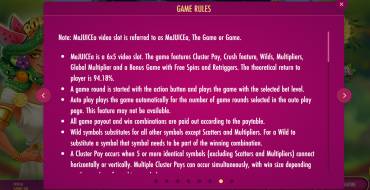 MeJUICEa: Reglas