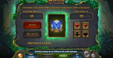 Merlin Realm of Charm: Juego de riesgo