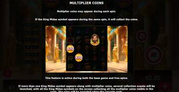 Midas Wins: Juegos de bonificación