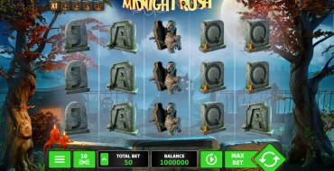 Midnight Rush: Máquina tragaperras