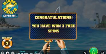 Mighty Marlin Super Reel: Giros gratis