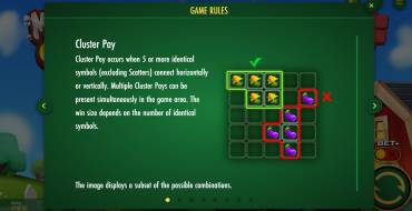 Milk the Cow Hold & Win: Reglas
