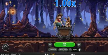 Miner Donkey Rider: Máquina tragaperras