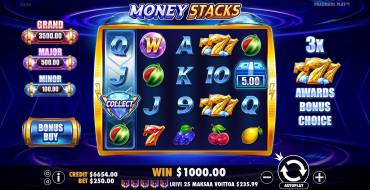 Money Stacks: Máquina tragaperras