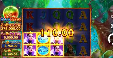 More Magic Apple: Hold and Win: Ganancias