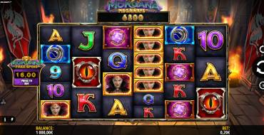 Morgana Megaways: Interfaz