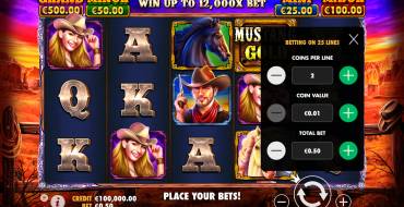 Mustang Gold: La apuesta