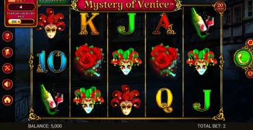 Mystery Of Venice: Máquina tragaperras