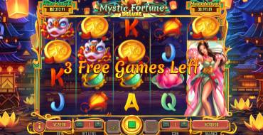 Mystic Fortune Deluxe: Tiradas gratuitas