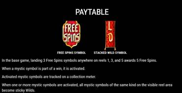 Mystic Genie: Tiradas gratuitas y/o re-giros