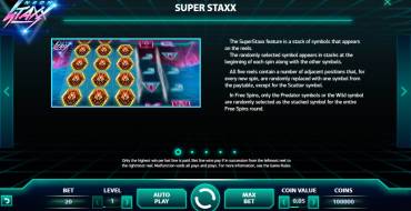 Neon Staxx: Función SuperStaxx