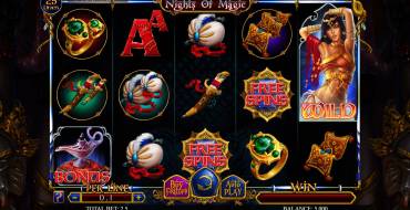 Nights Of Magic: Máquina tragaperras