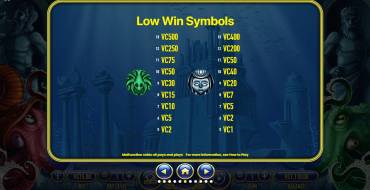 Orbs of Atlantis: Tabla de pagos 2