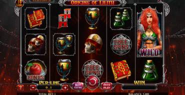 Origins Of Lilith 10 Lines: Máquina tragaperras