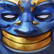 Pacific Gold: Máscara azul