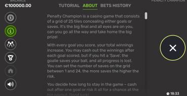 Penalty Champion: Reglas