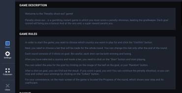 Penalty Series: Reglas