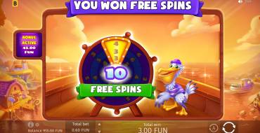 Penny Pelican: Tiradas gratuitas y/o re-giros