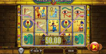 Pharaohs Fortune IGT: Ganancias
