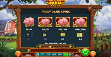 Piggy Bank Farm: Bonificaciones