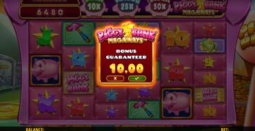 Piggy Bank Megaways: Función