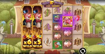 Piggy Riches Megaways: Ganar con comodines