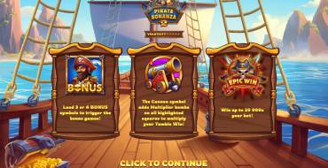 Pirate Bonanza 2: Características únicas