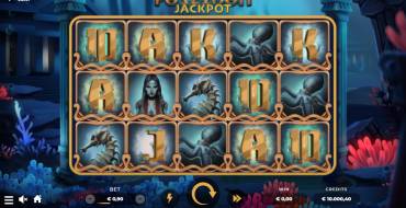 Poseidon Jackpot: Interfaz