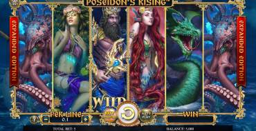 Poseidon's Rising Expanded Edition: Máquina tragaperras