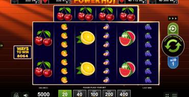 Power Hot: Diseño