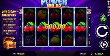 Power Wildz Fruit Saga: Dispositivo