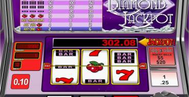 Progressive Diamond Jackpot: Ganancias