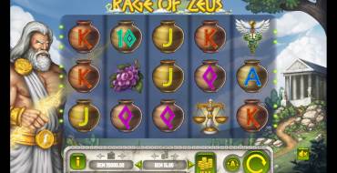 Rage of Zeus: Máquina tragaperras