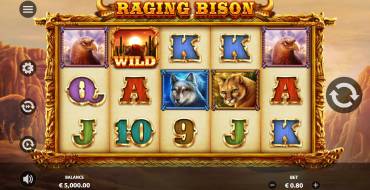 Raging Bison: Máquina tragaperras
