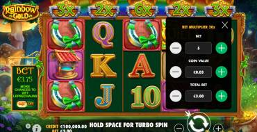 Rainbow Gold: La apuesta