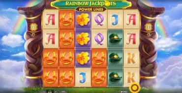Rainbow Jackpots Power Lines: Máquina tragaperras